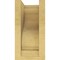 Ekena Millwork 5"W x 5"D x 10"H Wide Scroll Rough Cedar Woodgrain TimberThane Corbel, Primed Tan CORUR05X05X10SCRRCPR - alternate 6